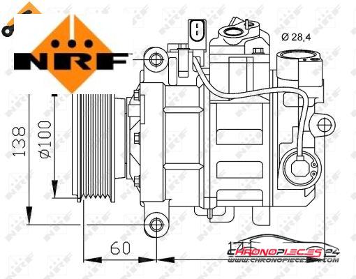 Achat de NRF 32263 Compresseur, climatisation pas chères