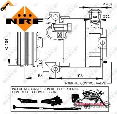 Achat de NRF 32429 Compresseur, climatisation pas chères