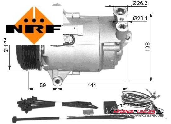 Achat de NRF 32427 Compresseur, climatisation pas chères