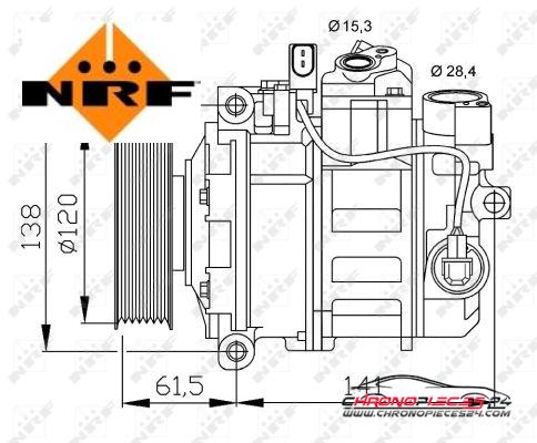 Achat de NRF 32777 Compresseur, climatisation pas chères