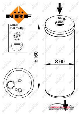 Achat de NRF 33114 Filtre déshydratant, climatisation pas chères