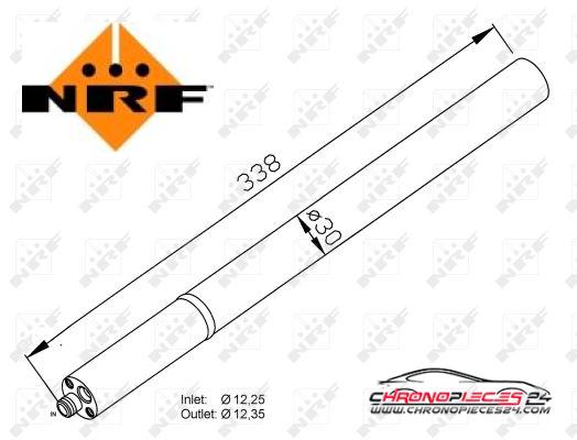 Achat de NRF 33211 Filtre déshydratant, climatisation pas chères