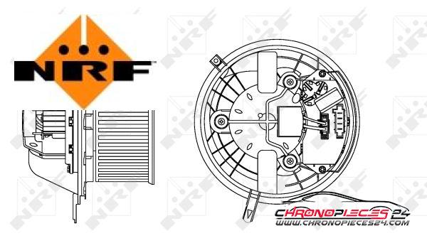 Achat de NRF 34169 Pulseur d'air habitacle pas chères