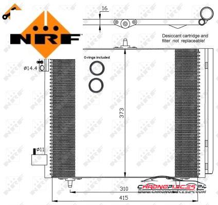 Achat de NRF 35405 Condenseur, climatisation pas chères