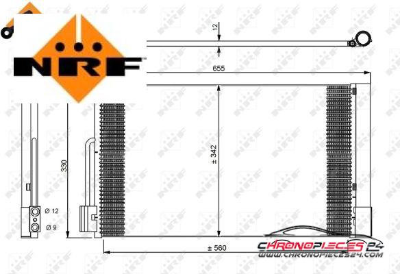 Achat de NRF 35777 Condenseur, climatisation pas chères