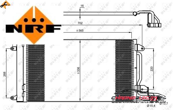 Achat de NRF 35910 Condenseur, climatisation pas chères