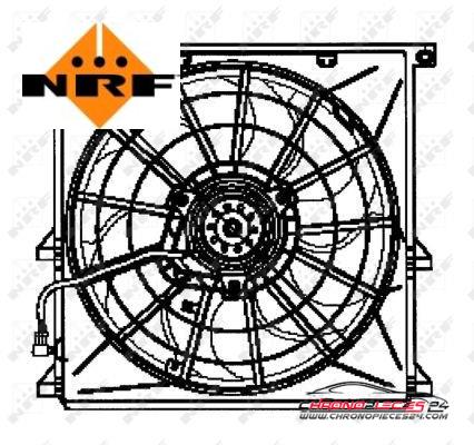 Achat de NRF 47024 Ventilateur, refroidissement du moteur pas chères