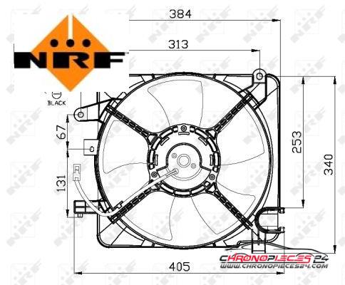 Achat de NRF 47449 Ventilateur, refroidissement du moteur pas chères