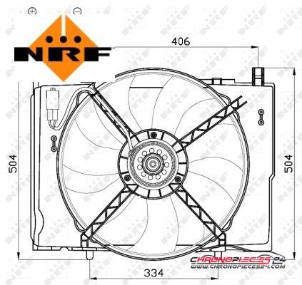 Achat de NRF 47473 Ventilateur, refroidissement du moteur pas chères