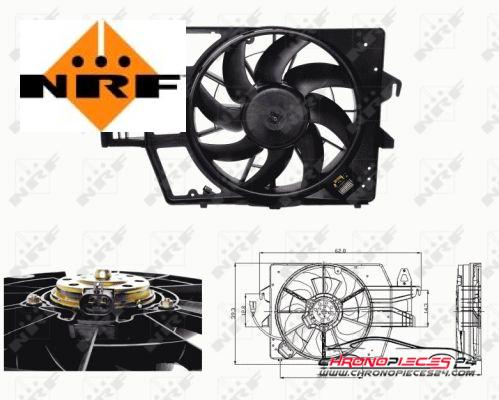 Achat de NRF 47683 Ventilateur, refroidissement du moteur pas chères