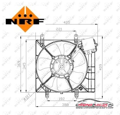 Achat de NRF 47575 Ventilateur, refroidissement du moteur pas chères