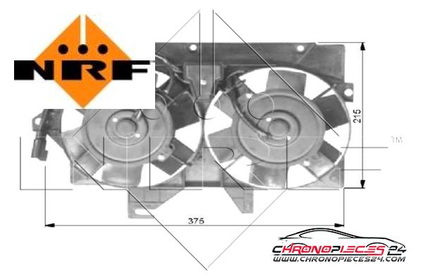 Achat de NRF 47036 Ventilateur, refroidissement du moteur pas chères