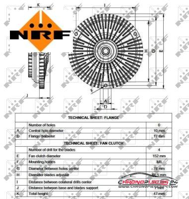 Achat de NRF 49565 Embrayage, ventilateur de radiateur pas chères