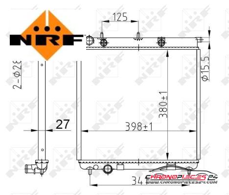 Achat de NRF 50429 Radiateur, refroidissement du moteur pas chères