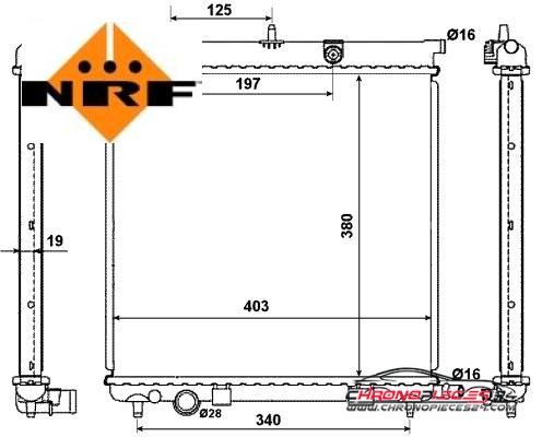 Achat de NRF 50430 Radiateur, refroidissement du moteur pas chères