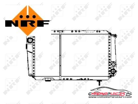 Achat de NRF 507343 Radiateur, refroidissement du moteur pas chères