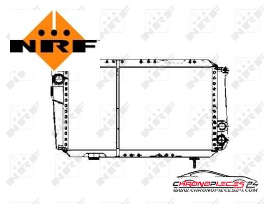 Achat de NRF 507343 Radiateur, refroidissement du moteur pas chères