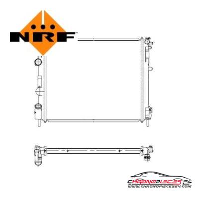 Achat de NRF 53210 Radiateur, refroidissement du moteur pas chères