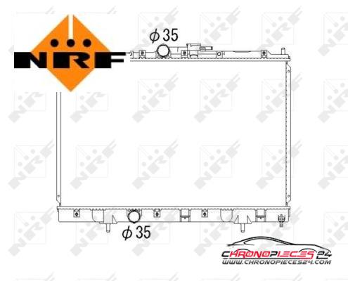 Achat de NRF 53792 Radiateur, refroidissement du moteur pas chères