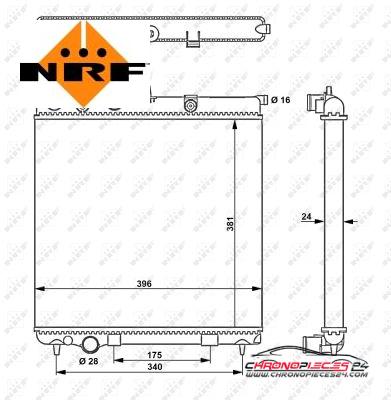 Achat de NRF 53837 Radiateur, refroidissement du moteur pas chères