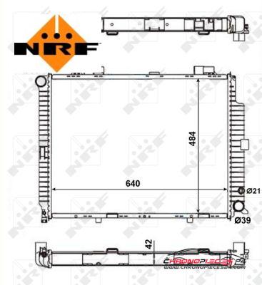 Achat de NRF 56139 Radiateur, refroidissement du moteur pas chères