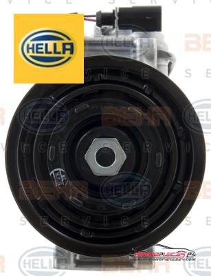 Achat de HELLA 8FK 351 008-261 Compresseur, climatisation BEHR  SERVICE *** PREMIUM LINE *** pas chères