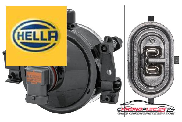 Achat de HELLA 1N0 354 016-011 Projecteur antibrouillard pas chères