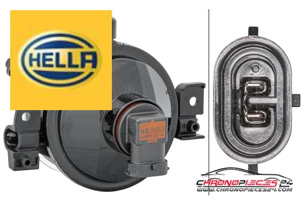 Achat de HELLA 1N0 354 016-021 Projecteur antibrouillard pas chères