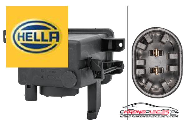 Achat de HELLA 1NA 354 660-011 Projecteur antibrouillard pas chères