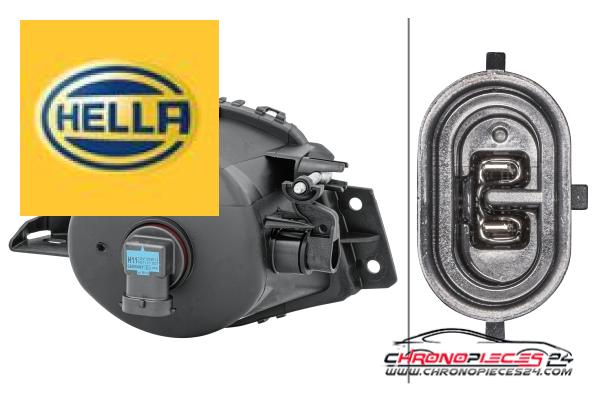 Achat de HELLA 1NA 354 992-011 Projecteur antibrouillard pas chères