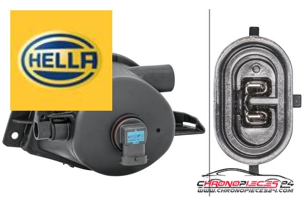 Achat de HELLA 1NA 354 992-021 Projecteur antibrouillard pas chères