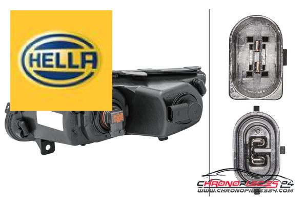 Achat de HELLA 1ND 010 377-021 Projecteur antibrouillard pas chères