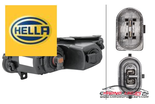 Achat de HELLA 1ND 010 377-081 Projecteur antibrouillard pas chères