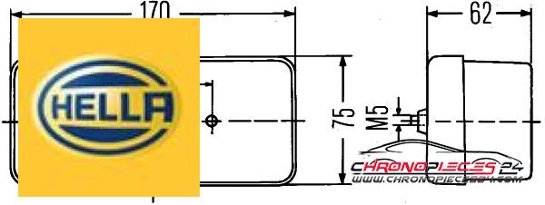 Achat de HELLA 2BE 002 582-031 Clignoteur pas chères