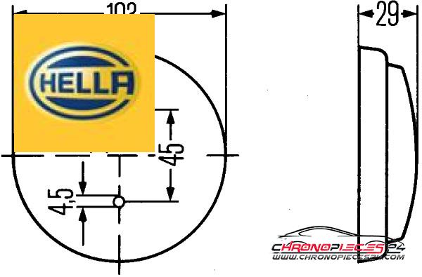 Achat de HELLA 2JA 003 231-001 Éclairage d'intérieur pas chères