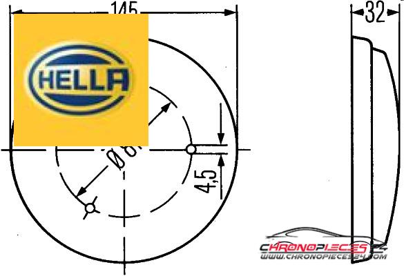 Achat de HELLA 2JA 003 232-001 Éclairage d'intérieur pas chères