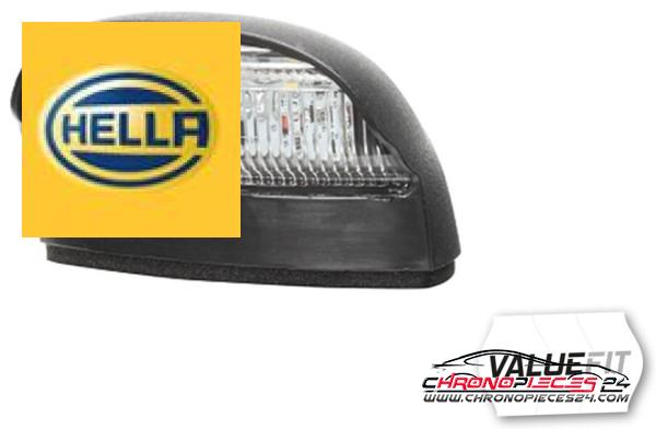 Achat de HELLA 2KA 357 013-001 Éclairage de plaque d'immatriculation LED pas chères