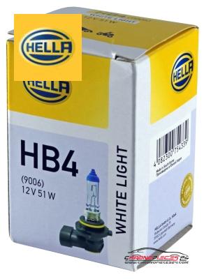 Achat de HELLA 8GH 223 498-171 Ampoule, projecteur antibrouillard WHITE LIGHT pas chères