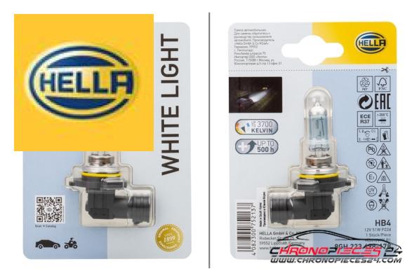 Achat de HELLA 8GH 223 498-178 Ampoule, projecteur antibrouillard WHITE LIGHT pas chères