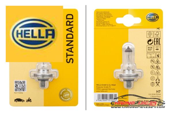 Achat de HELLA 8GH 223 498-448 Ampoule STANDARD pas chères