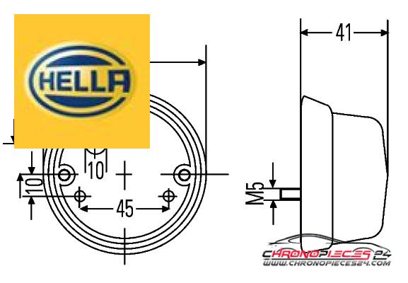 Achat de HELLA 2SA 001 259-751 Ensemble de feu arrière 1 fonction pas chères