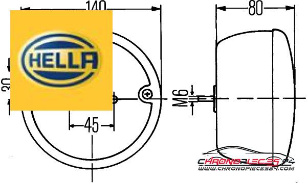 Achat de HELLA 2SD 001 685-231 Ensemble de feu arrière 3 fonctions pas chères