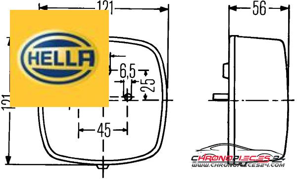 Achat de HELLA 2SE 002 578-701 Ensemble de feu arrière 4 fonctions pas chères