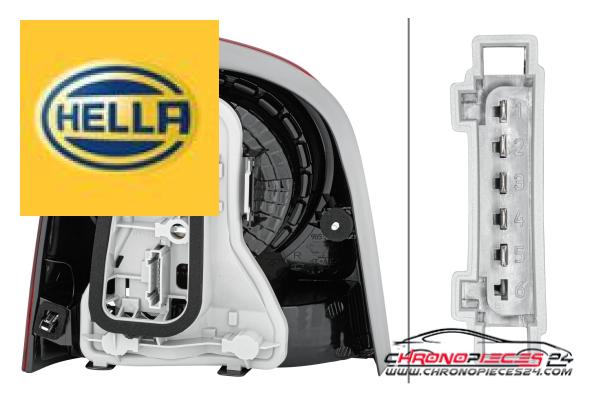 Achat de HELLA 2VP 965 303-081 Feu arrière pas chères