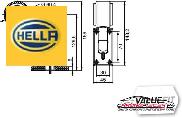 Achat de HELLA 2XS 357 005-031 Feu de gabarit LED pas chères