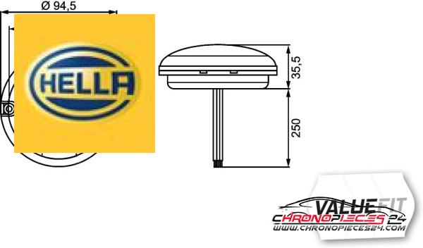 Achat de HELLA 2ZR 357 028-041 Feu recul LED pas chères