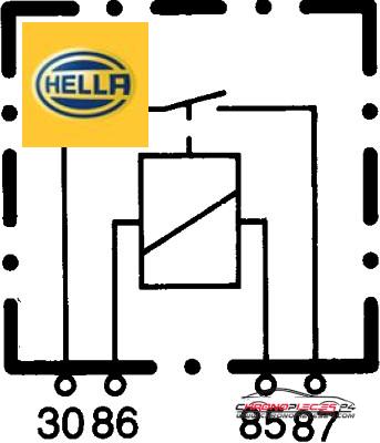 Achat de HELLA 4RA 003 437-081 Relais, courant de travail pas chères