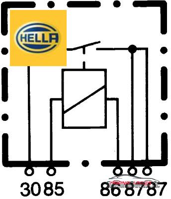 Achat de HELLA 4RA 933 791-061 Relais, courant de travail pas chères