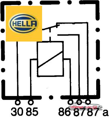 Achat de HELLA 4RD 933 332-011 Relais, courant de travail pas chères