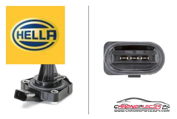 Achat de HELLA 6PR 013 680-011 Capteur, niveau d'huile moteur pas chères